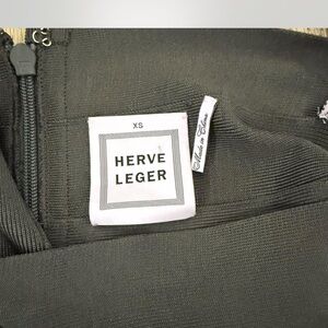Herve Leger Icon Bandage Black Skirt